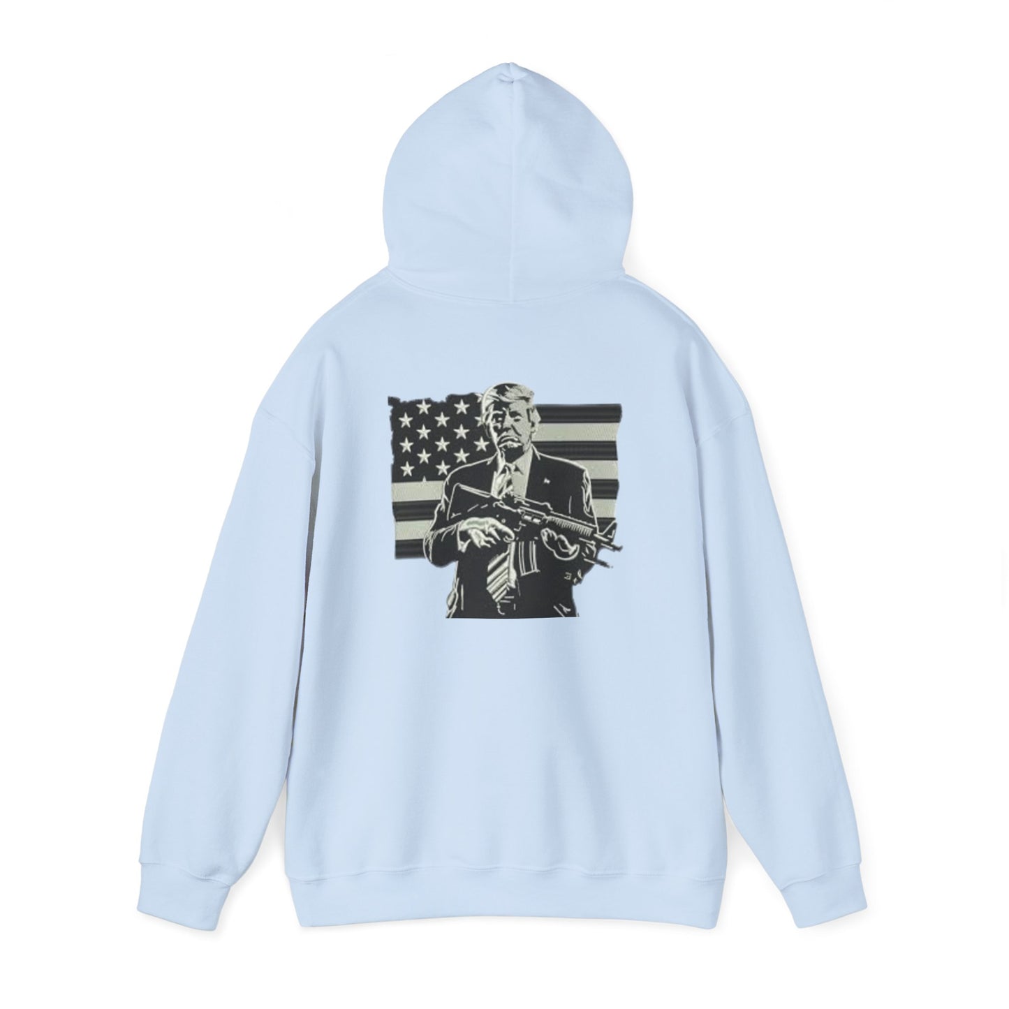 Donald Trump Unisex Heavy Blend Hooded Sweatshirt - Say No To Joe