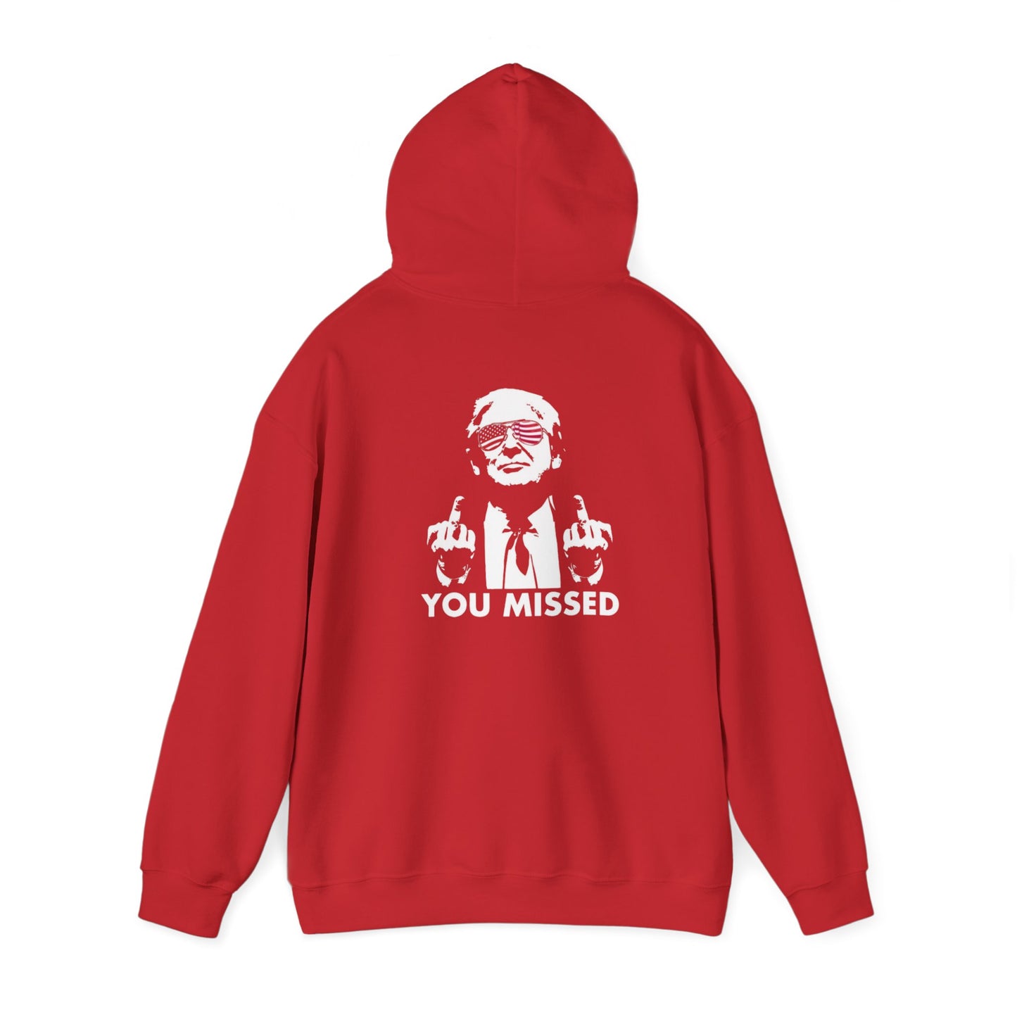 Donald Trump Unisex Heavy Blend Hooded Sweatshirt - You Missed