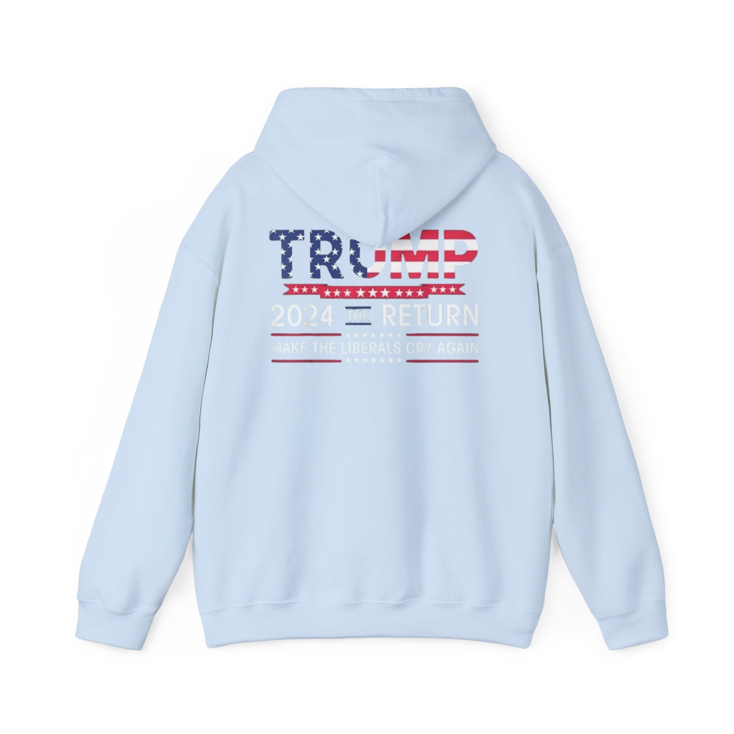 Trump 2024 Heavy Blend Hooded Sweatshirt - Make the Liberals Cry Again