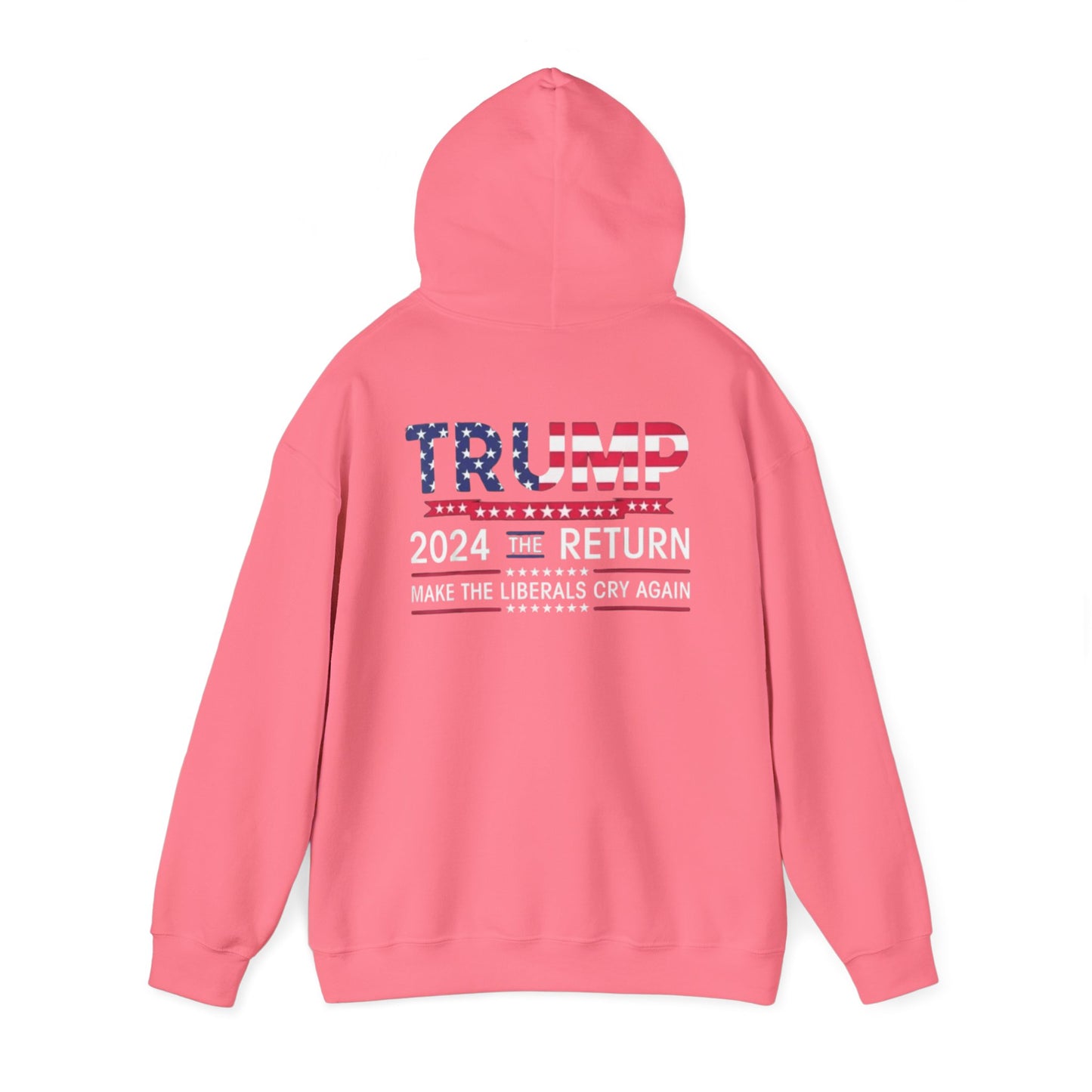 Trump 2024 Heavy Blend Hooded Sweatshirt - Make the Liberals Cry Again
