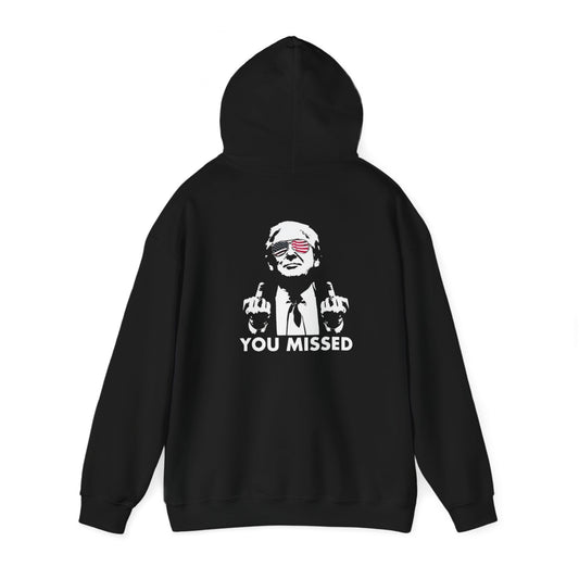 Donald Trump Unisex Heavy Blend Hooded Sweatshirt - You Missed
