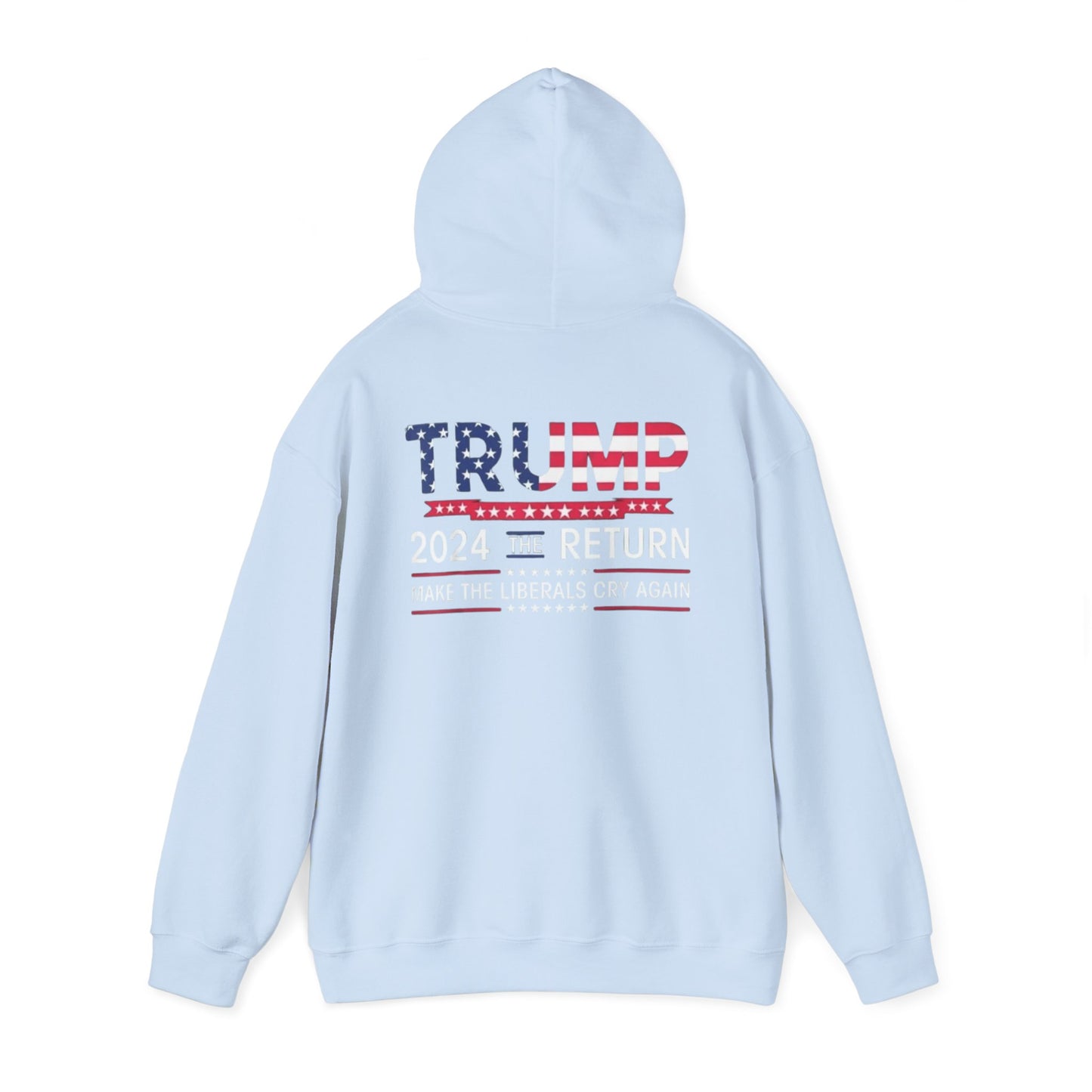 Trump 2024 Heavy Blend Hooded Sweatshirt - Make the Liberals Cry Again