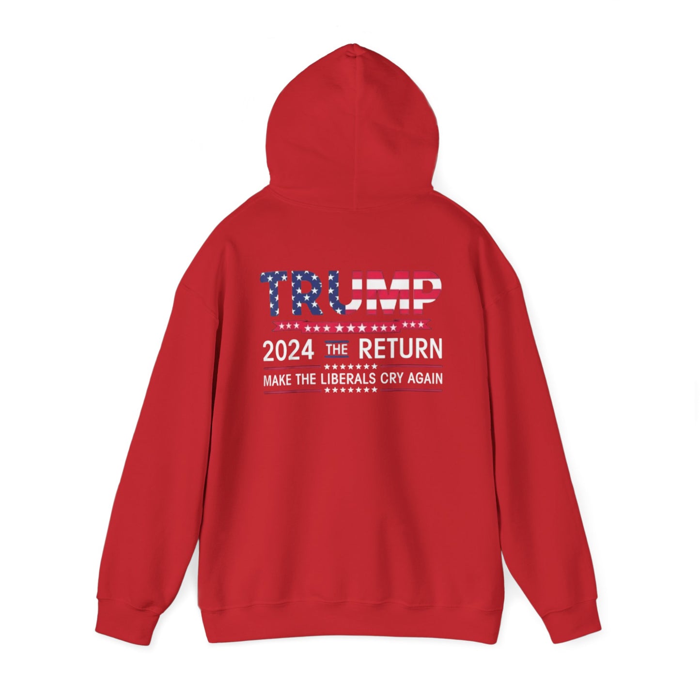Trump 2024 Heavy Blend Hooded Sweatshirt - Make the Liberals Cry Again