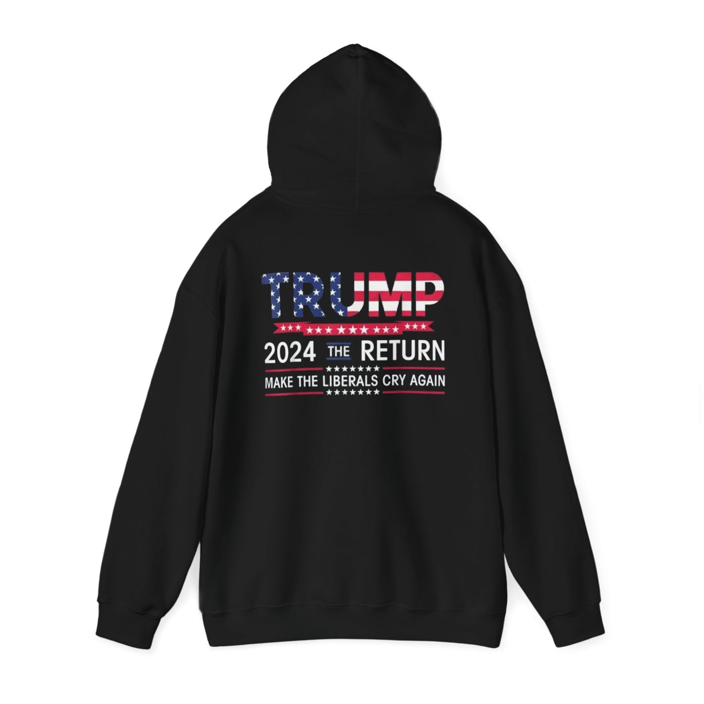 Trump 2024 Heavy Blend Hooded Sweatshirt - Make the Liberals Cry Again