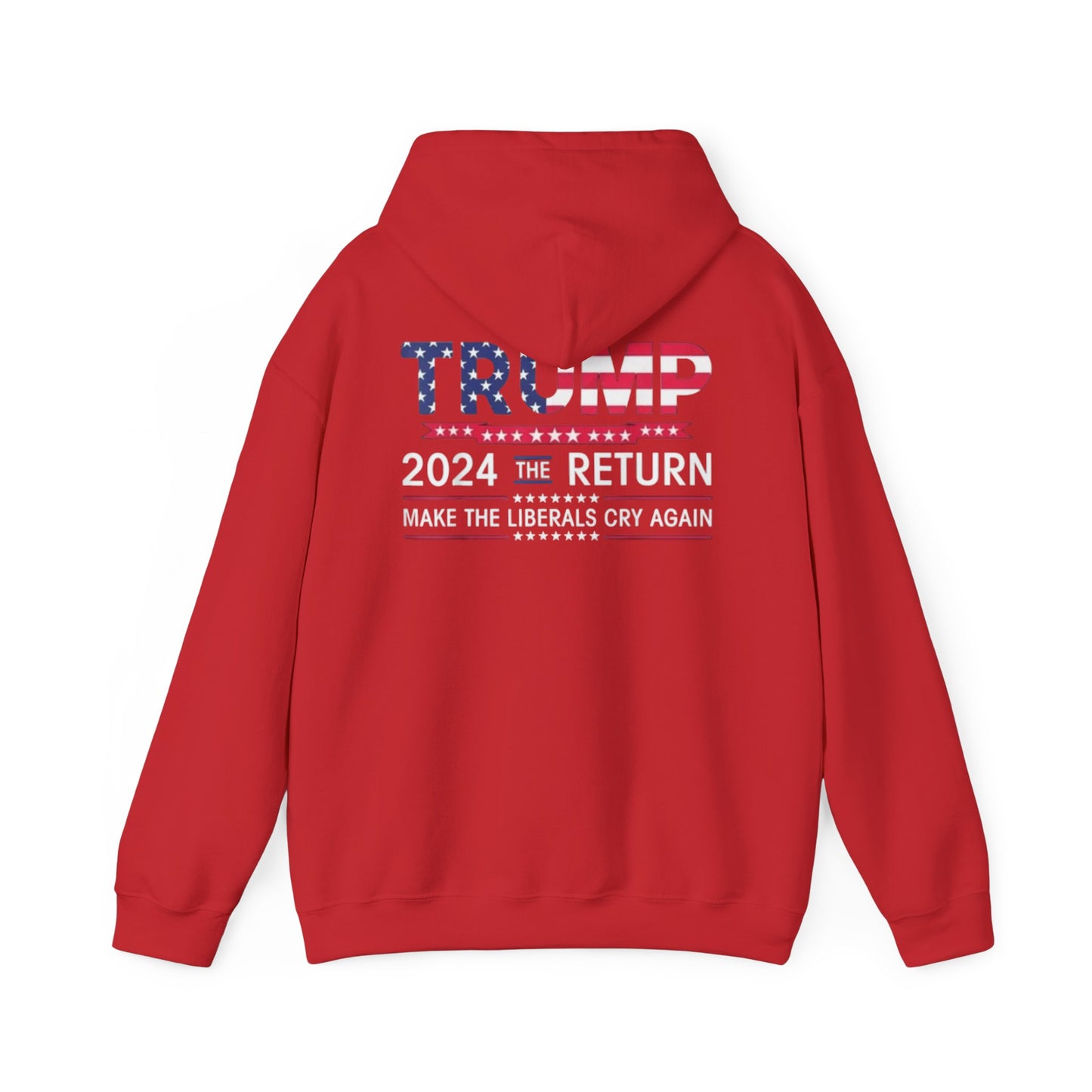 Trump 2024 Heavy Blend Hooded Sweatshirt - Make the Liberals Cry Again