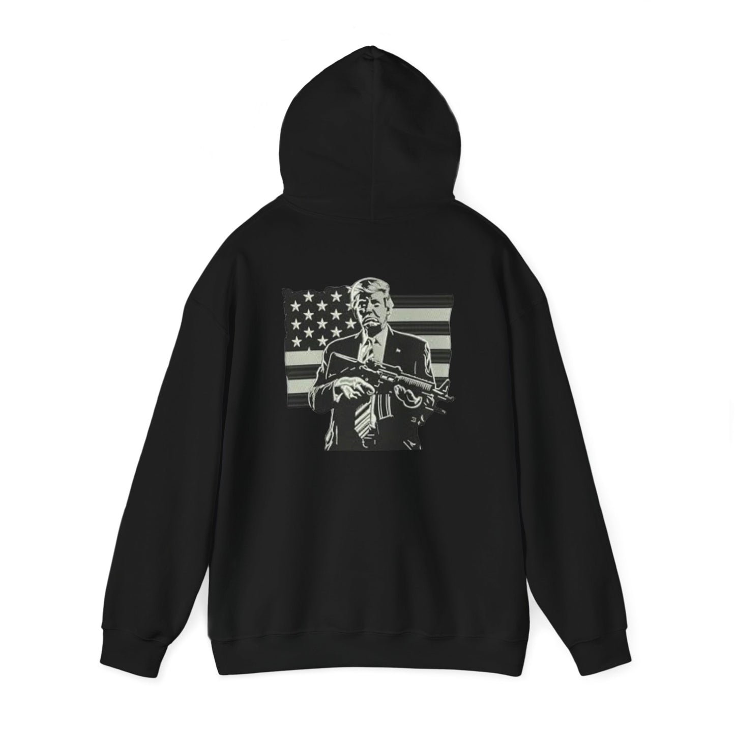 Donald Trump Unisex Heavy Blend Hooded Sweatshirt - Say No To Joe
