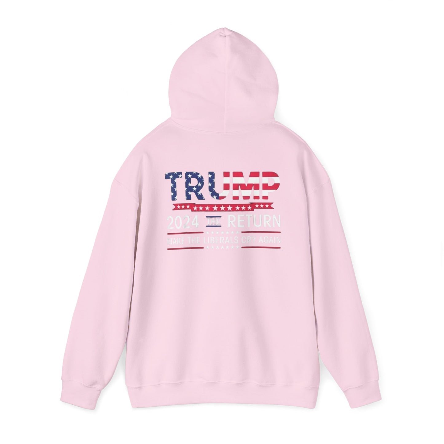 Trump 2024 Heavy Blend Hooded Sweatshirt - Make the Liberals Cry Again