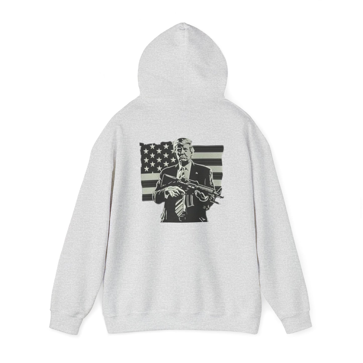 Donald Trump Unisex Heavy Blend Hooded Sweatshirt - Say No To Joe