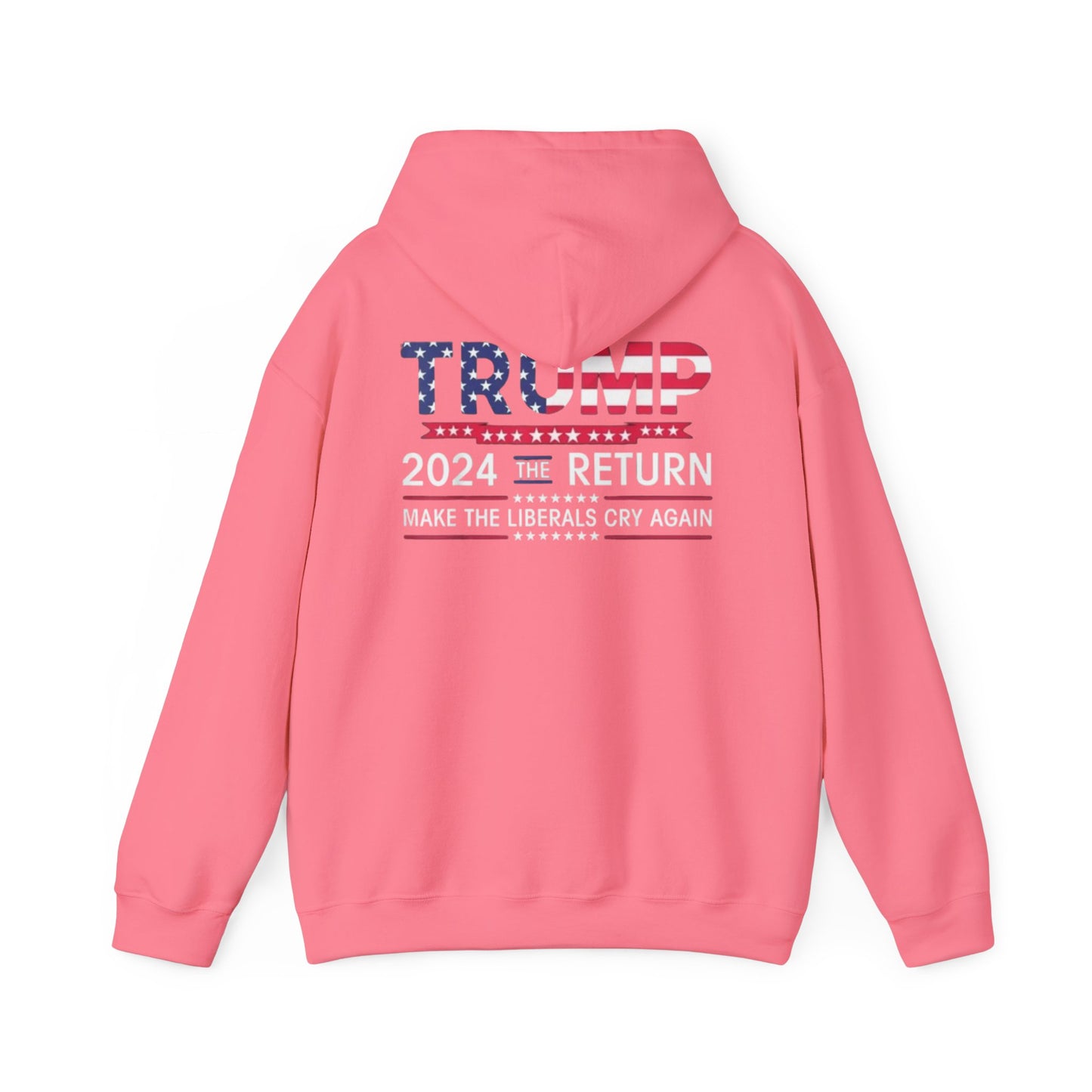 Trump 2024 Heavy Blend Hooded Sweatshirt - Make the Liberals Cry Again
