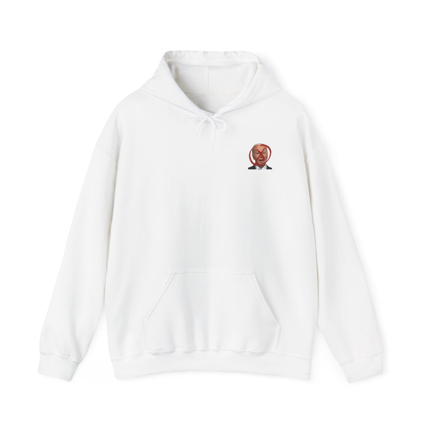 Donald Trump Unisex Heavy Blend Hooded Sweatshirt - Say No To Joe