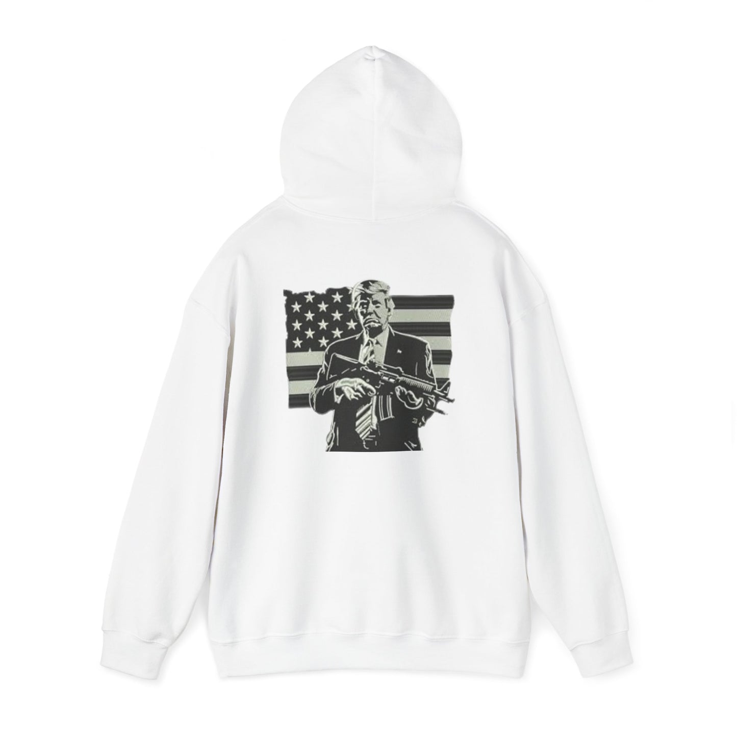 Donald Trump Unisex Heavy Blend Hooded Sweatshirt - Say No To Joe