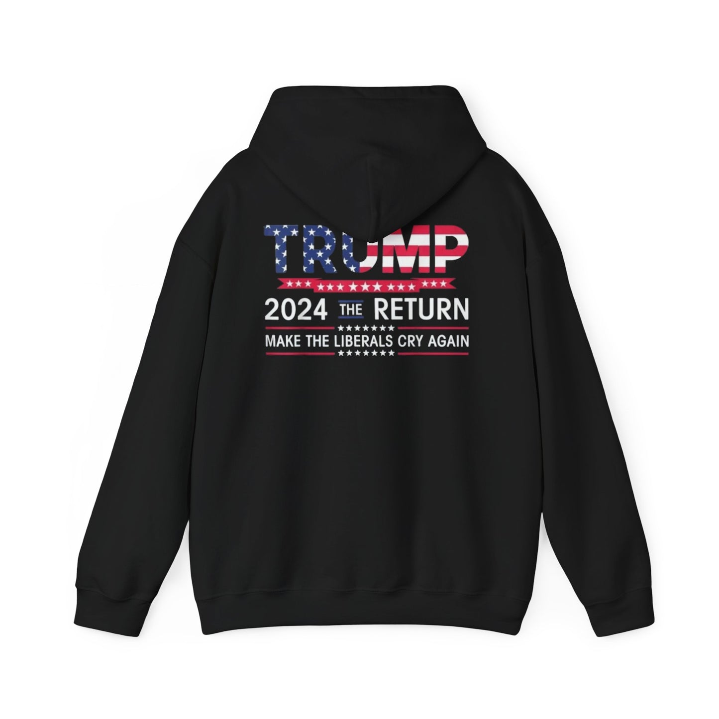 Trump 2024 Heavy Blend Hooded Sweatshirt - Make the Liberals Cry Again